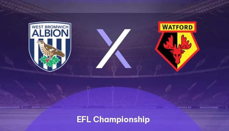 West Bromwich x Watford Palpite | EFL Championship – 21/04