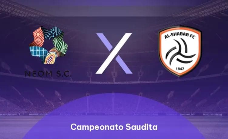 Neom SC x Al-Shabab Palpite | Análise, Escalações e Odds – 11/05